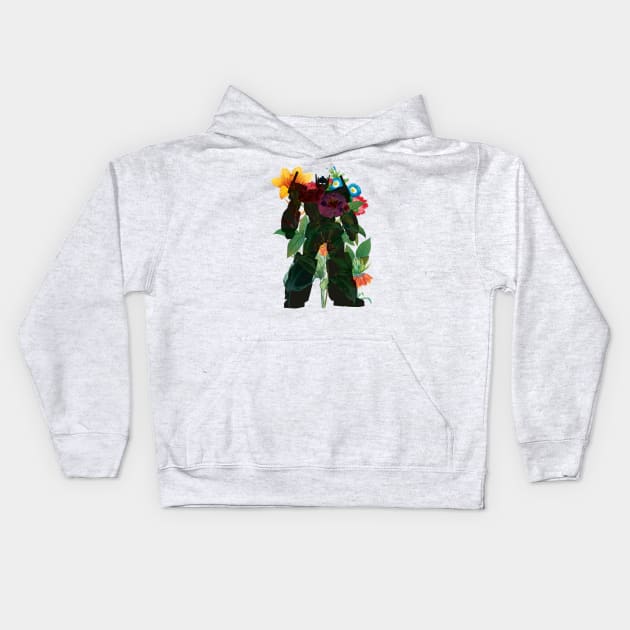 Robotany Prime Kids Hoodie by thedesigngarden